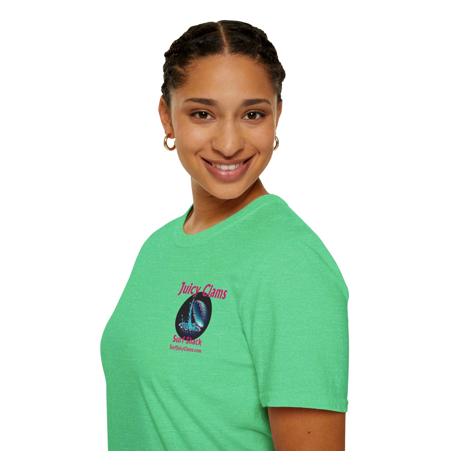 Juicy Clams Unisex Logo T-Shirt (L010)