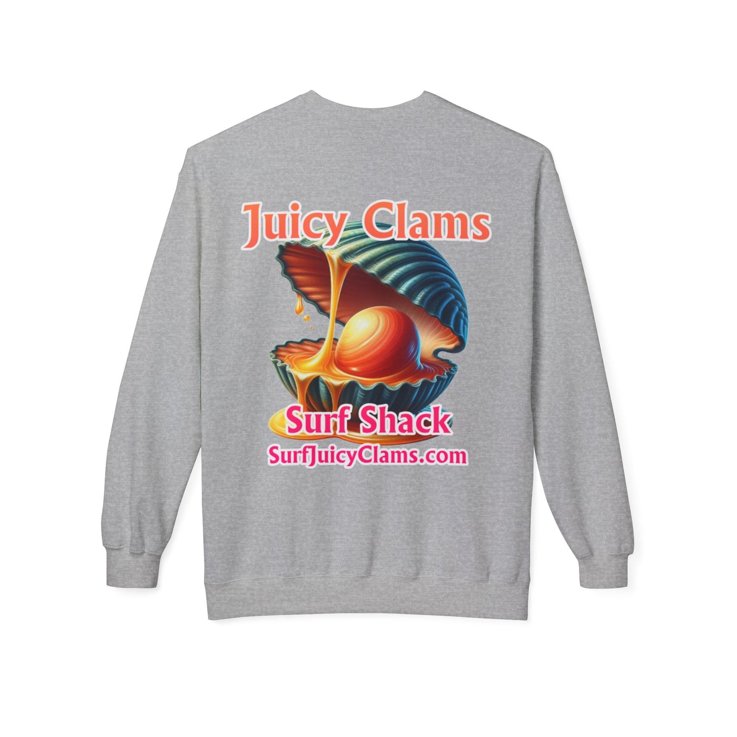 Juicy Clams Unisex Midweight Sweatshirt (L027)