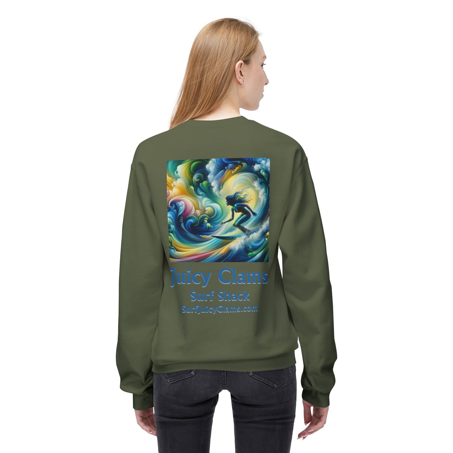 Juicy Clams Unisex Midweight Sweatshirt (A202)