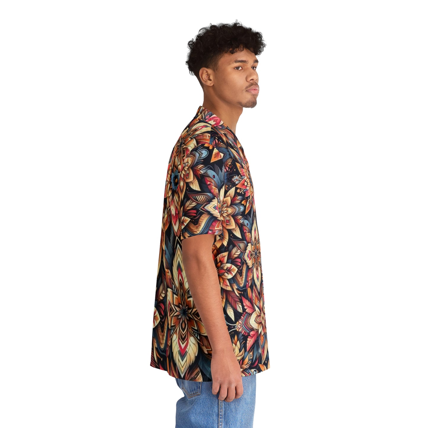 Juicy Clams Men's Hawaiian Shirt (1030)