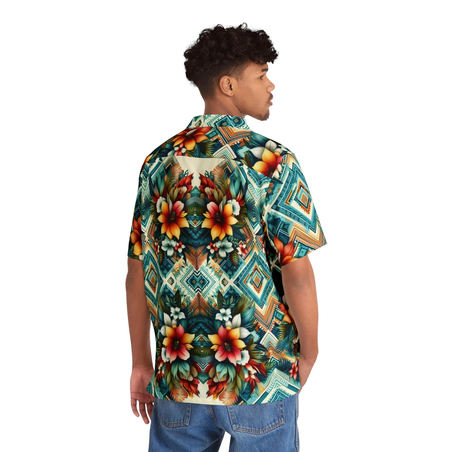 Juicy Clams Men's Hawaiian Shirt (H020)
