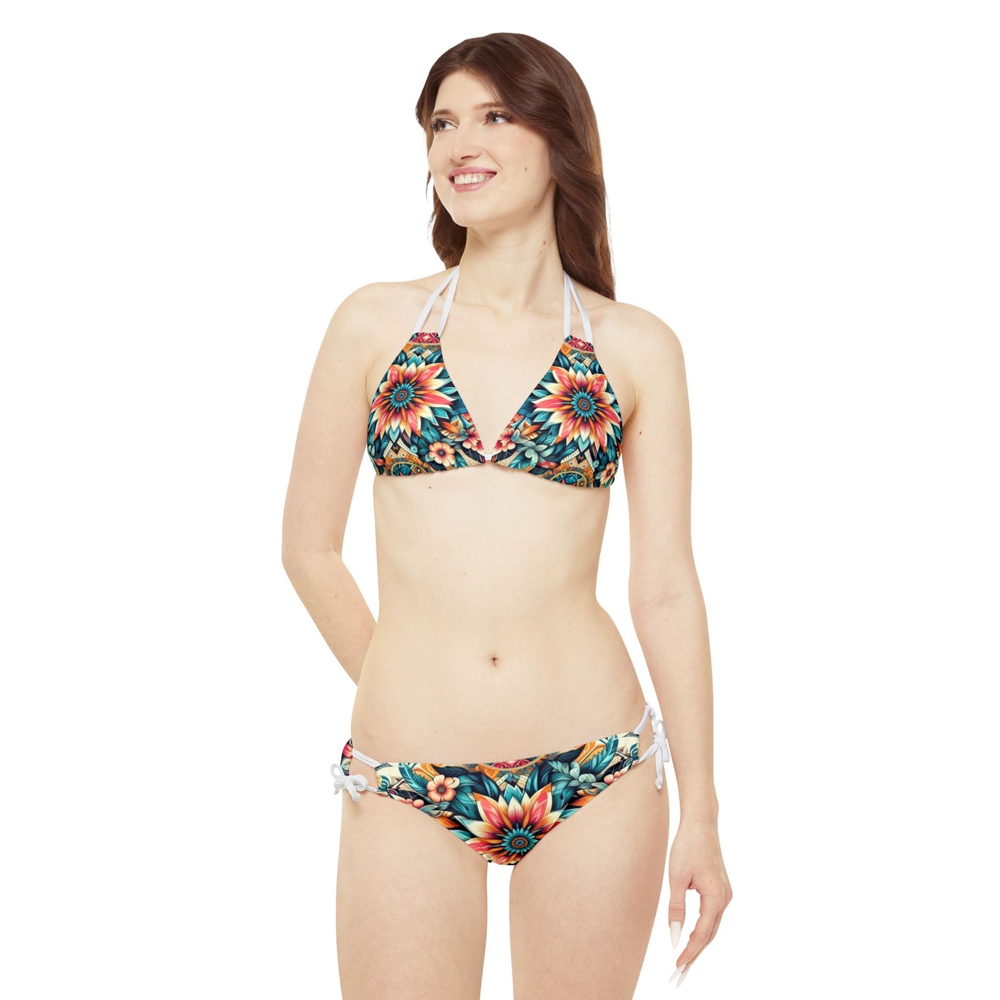 Juicy Clams Double Strap Bikini Set (1025)