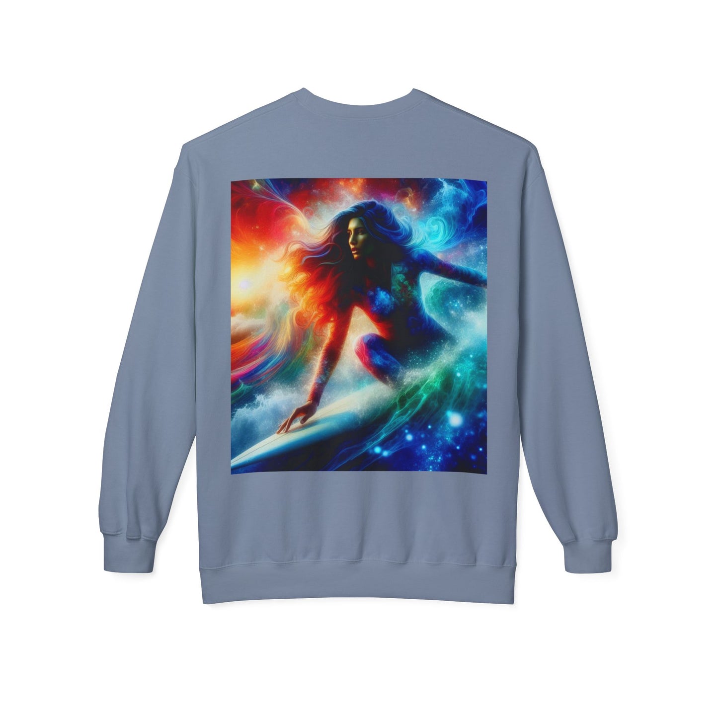 Juicy Clams Unisex Midweight Fleece Crewneck Sweatshirt (D020)