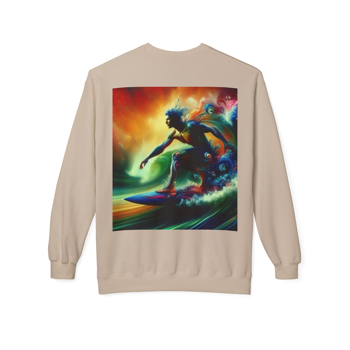 Juicy Clams Unisex Midweight Fleece Crewneck Sweatshirt (D047)