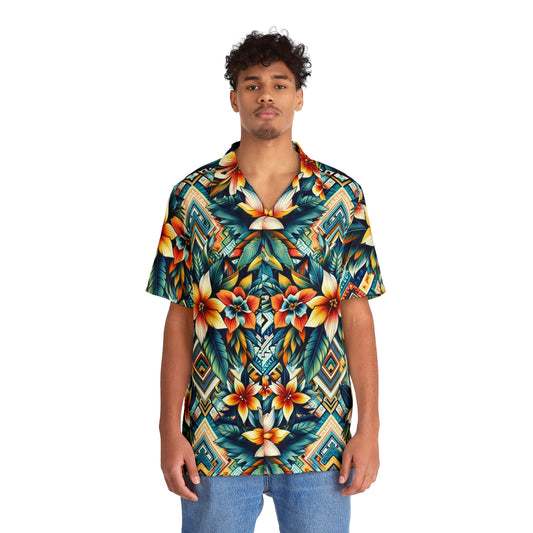 Juicy Clams Men's Hawaiian Shirt (H076)