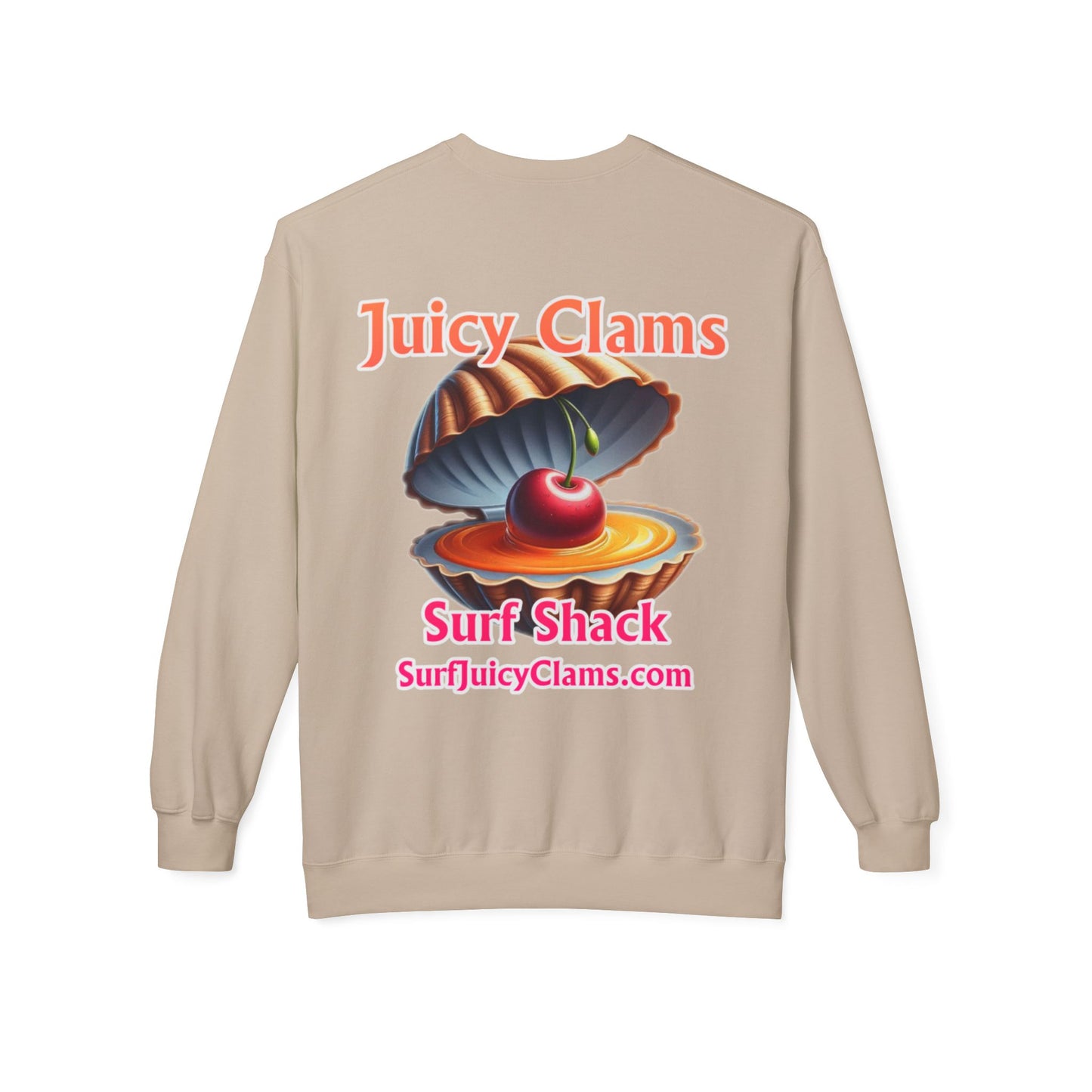 Juicy Clams Unisex Midweight Sweatshirt (A025)