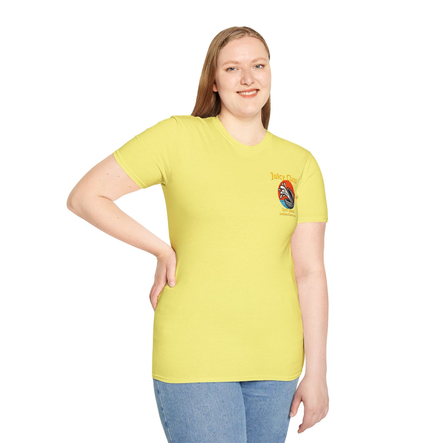 Juicy Clams Unisex Logo T-Shirt (L005)