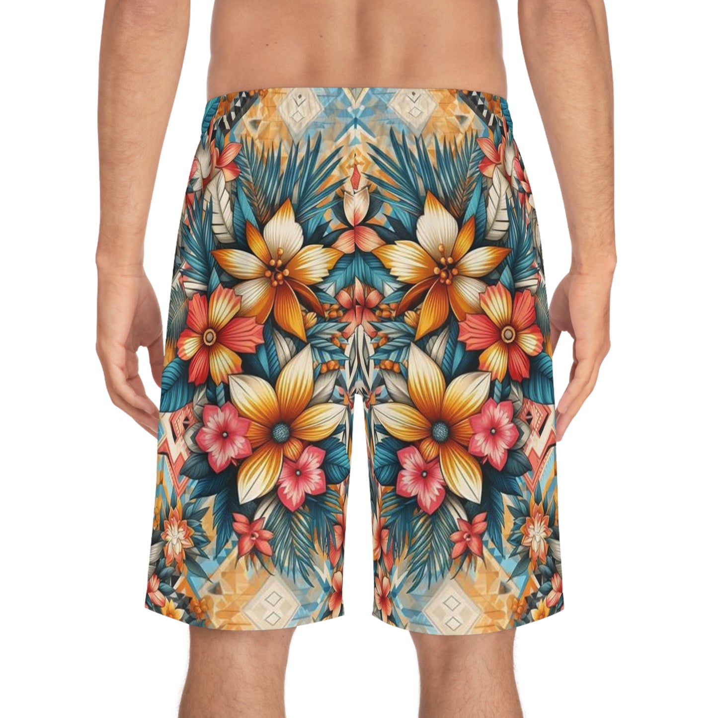 Juicy Clams Men's Board Shorts (1034)