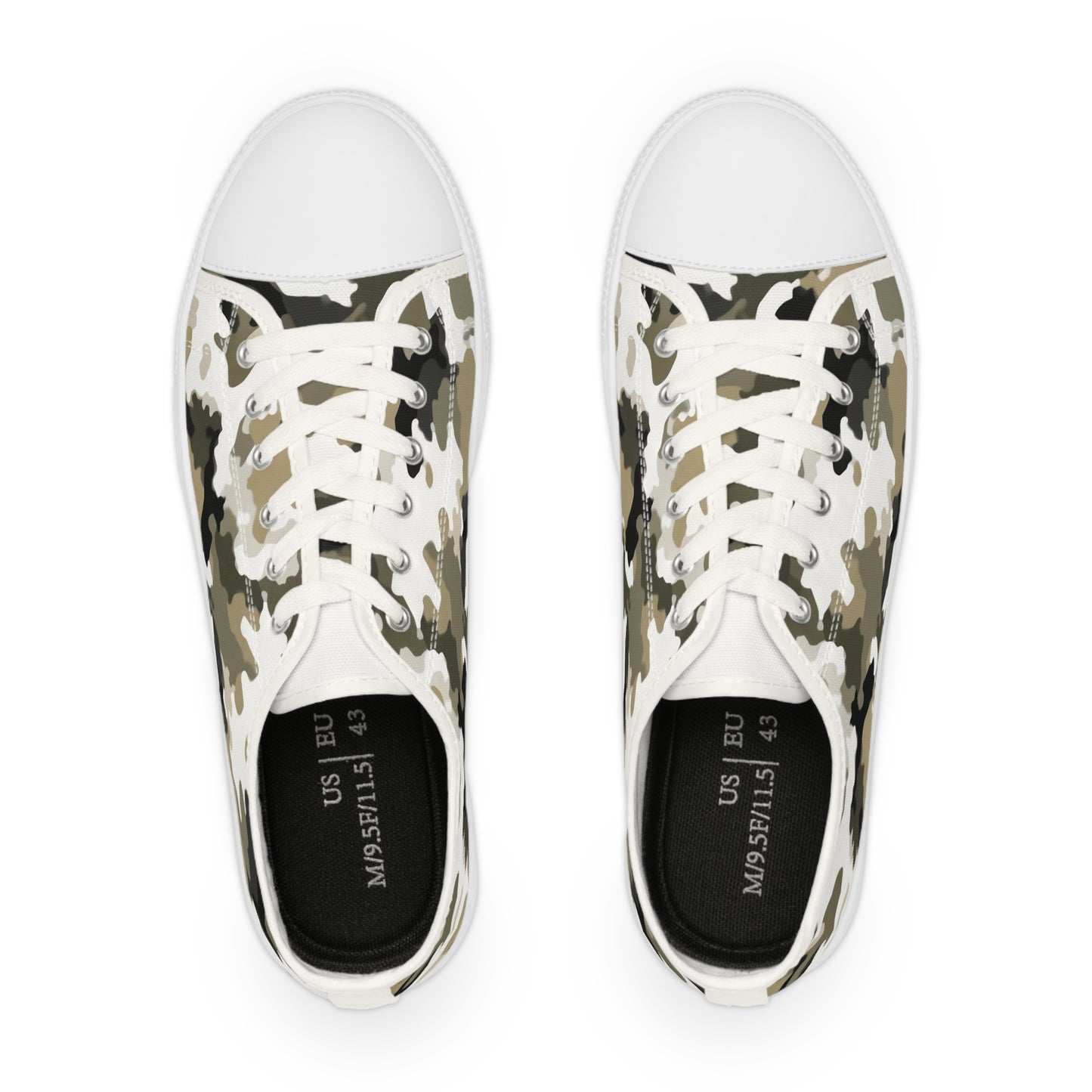 Juicy Clams Men's Low Top Sneakers (X002)