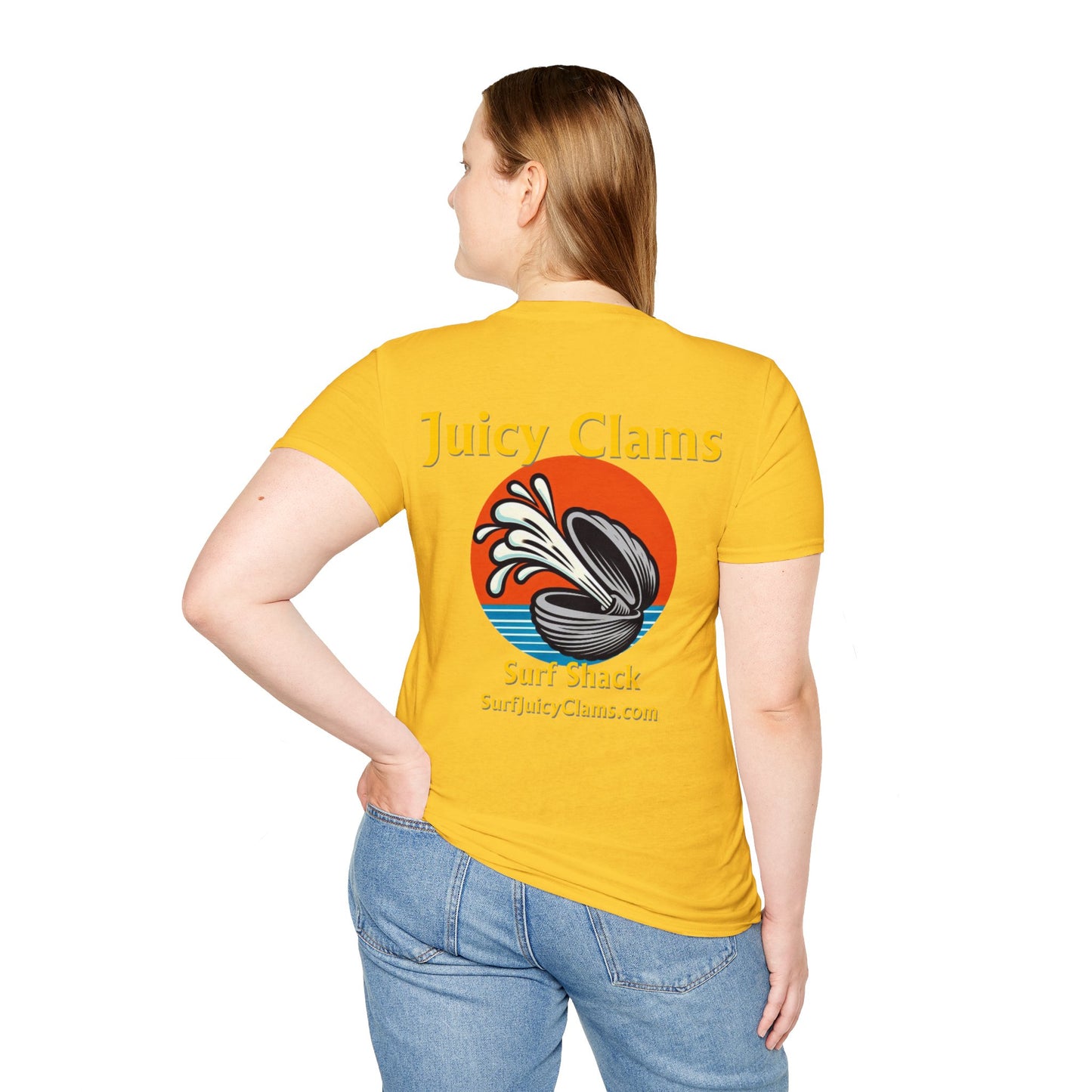 Juicy Clams Unisex Logo T-Shirt (L005)