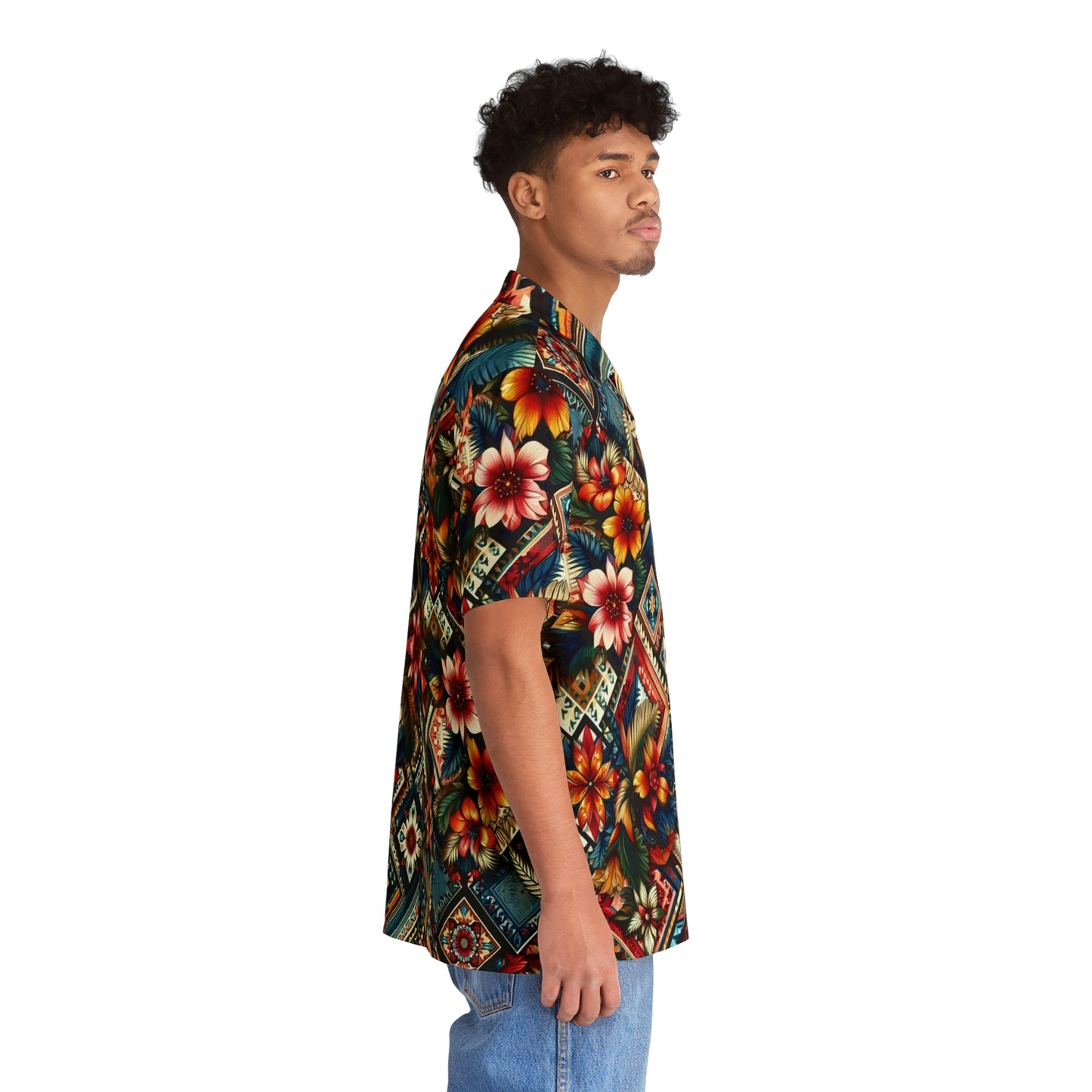 Juicy Clams Men's Hawaiian Shirt (H148)