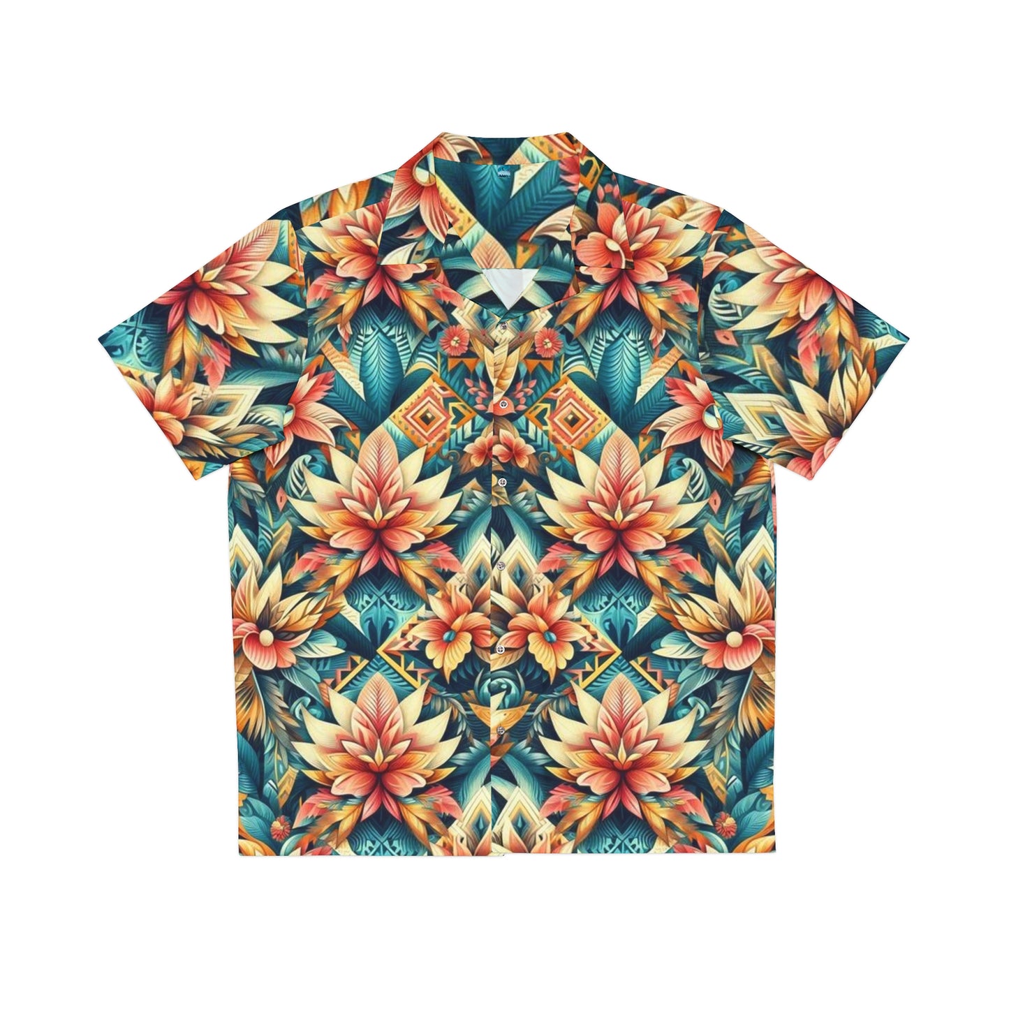 Juicy Clams Men's Hawaiian Shirt (1009)