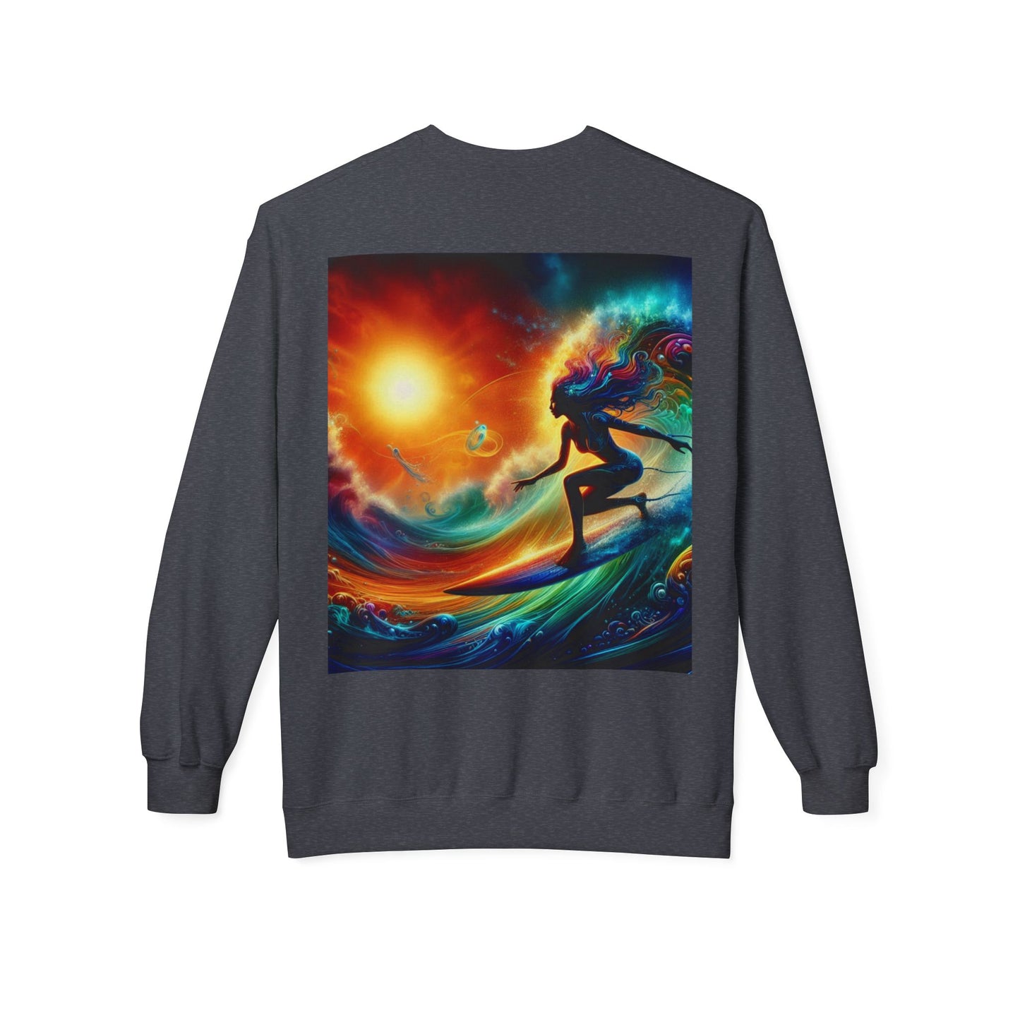 Juicy Clams Unisex Midweight Fleece Crewneck Sweatshirt (D033)