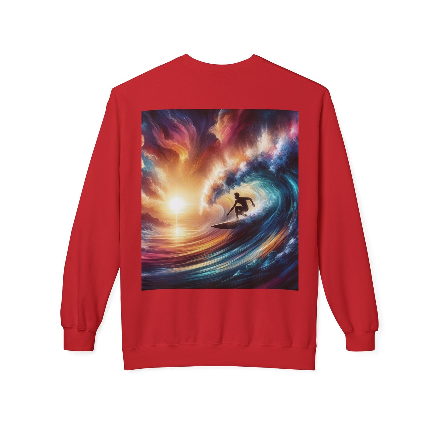 Juicy Clams Unisex Midweight Fleece Crewneck Sweatshirt (V039)