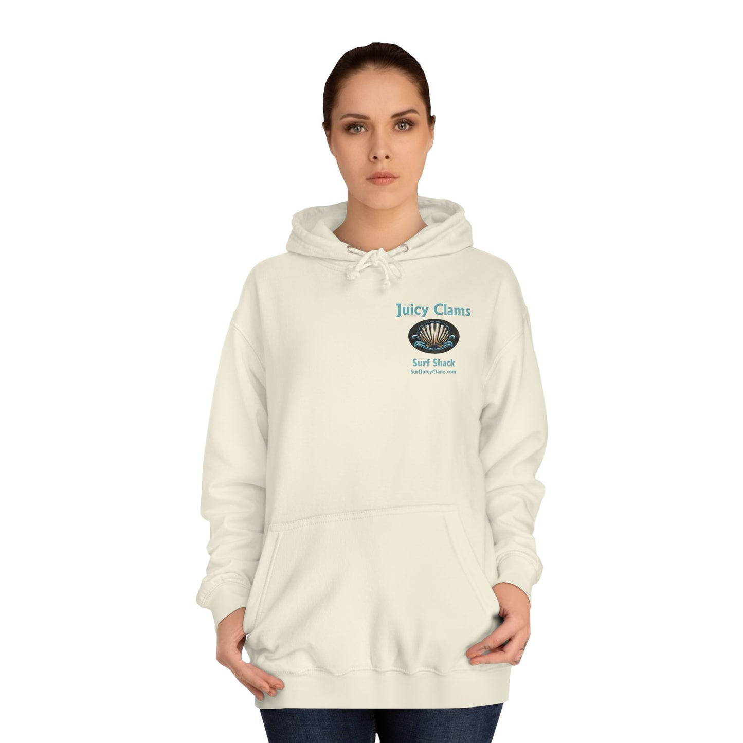 Juicy Clams Unisex College Hoodie (L003)