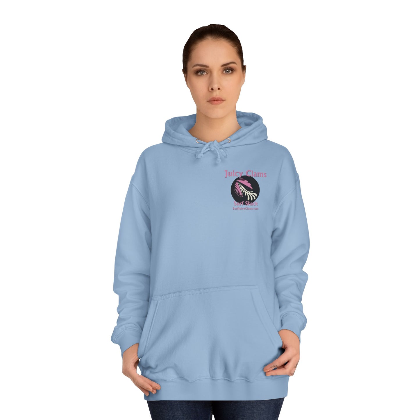 Juicy Clams Unisex College Hoodie (L001)