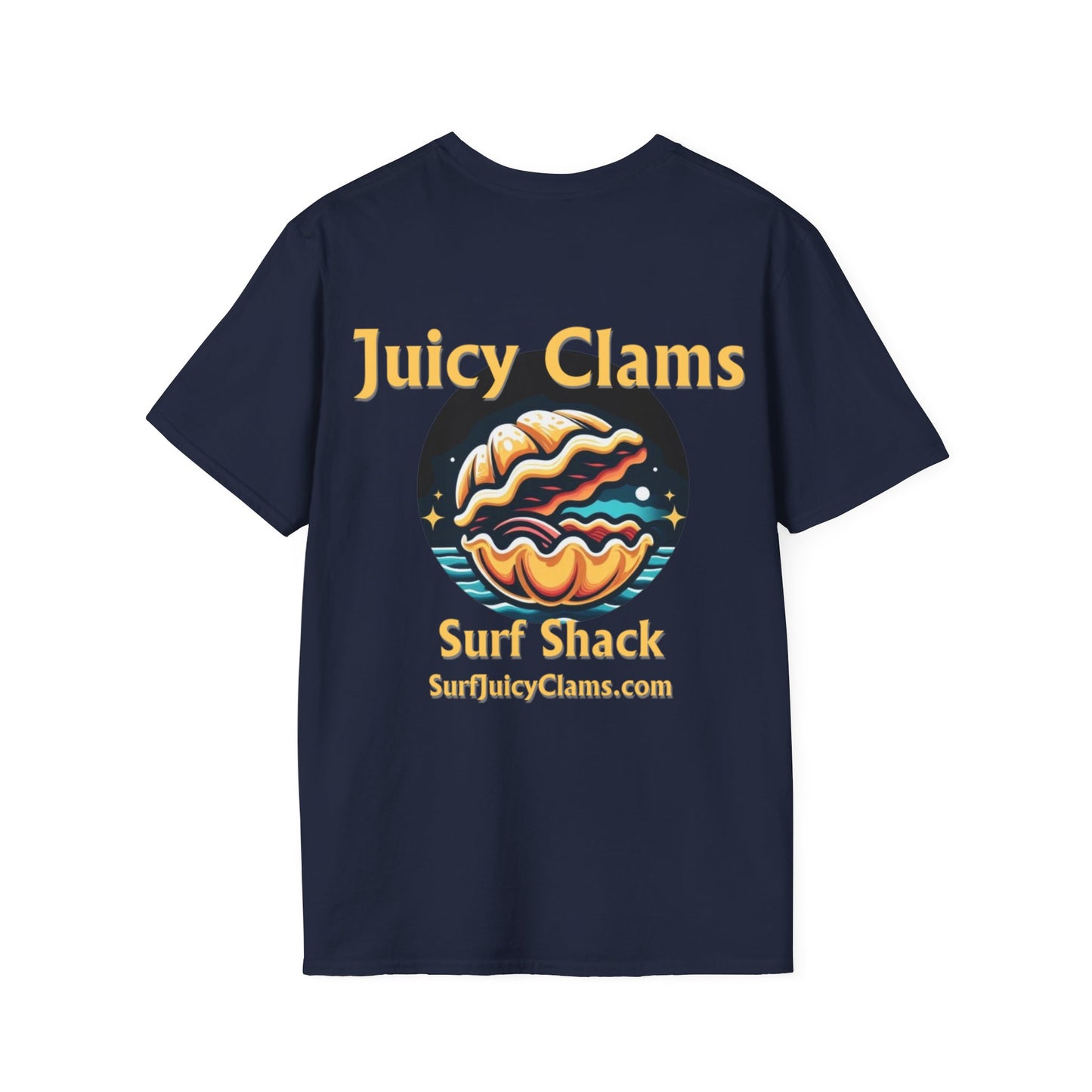 Juicy Clams Unisex Logo T-Shirt (L008)