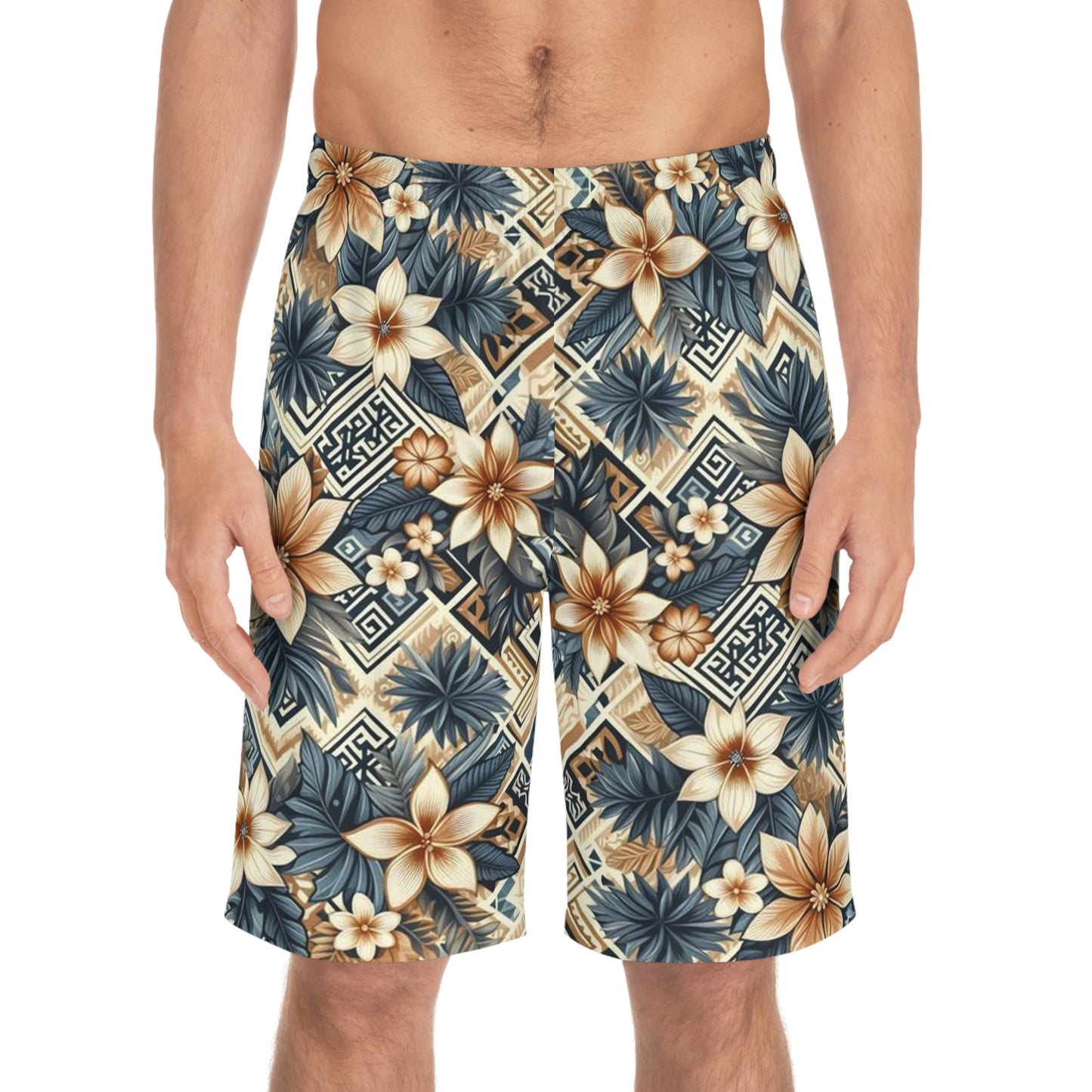 Juicy Clams Men's Board Shorts (1119)