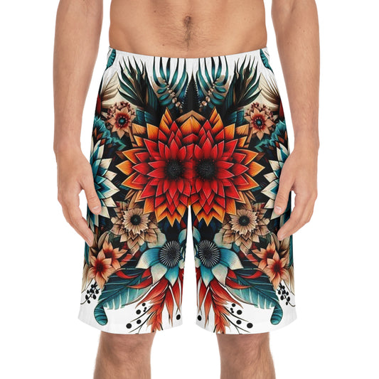 Juicy Clams Men's Board Shorts (H062)