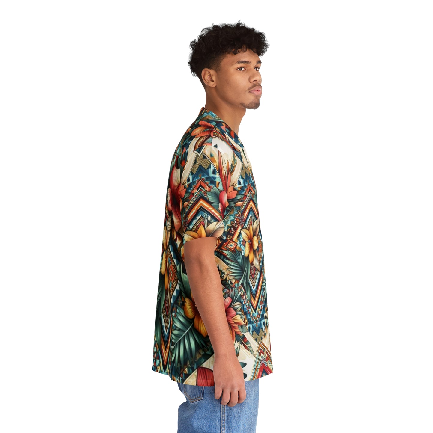 Juicy Clams Men's Hawaiian Shirt (1149)