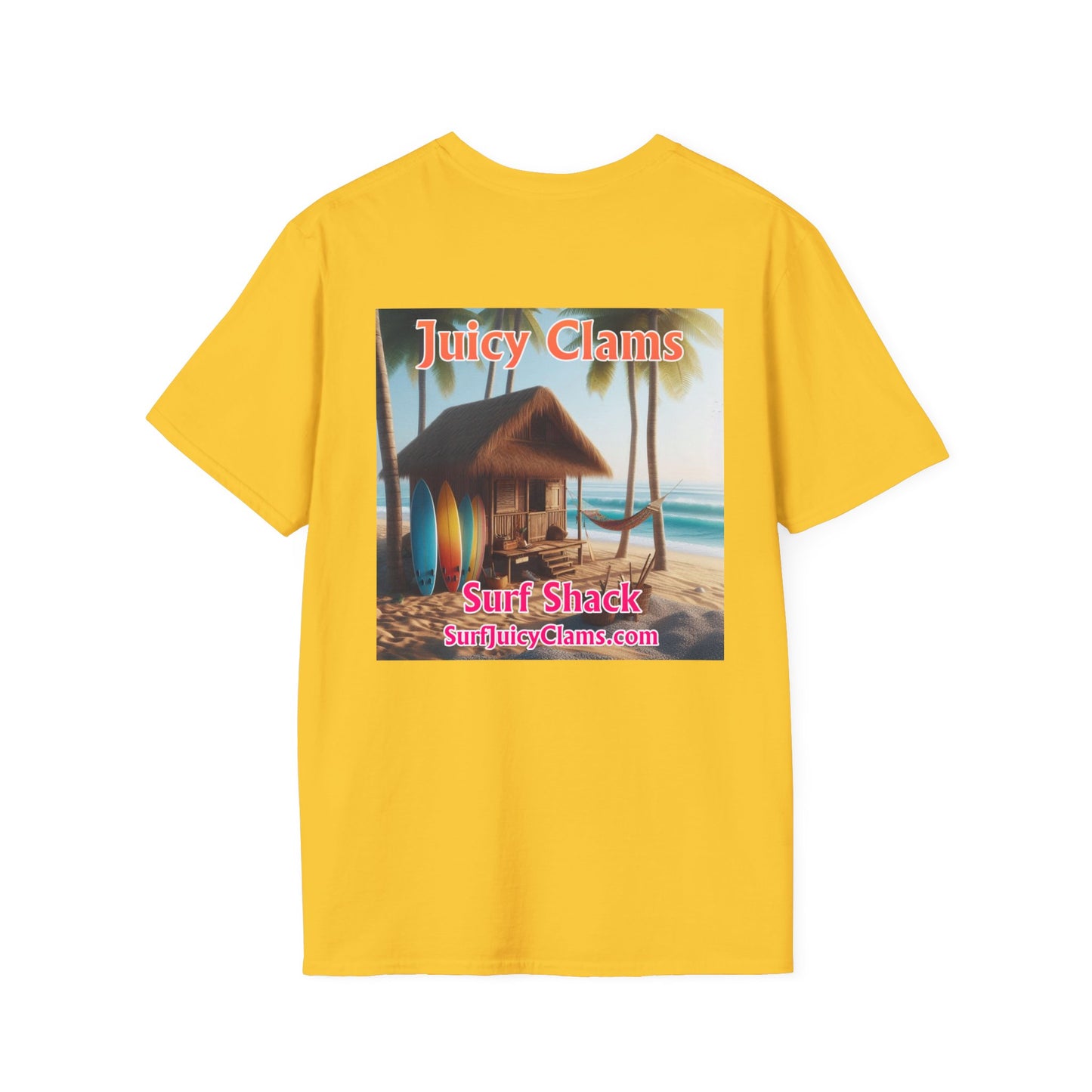 Juicy Clams Unisex Logo T-Shirt (S004)