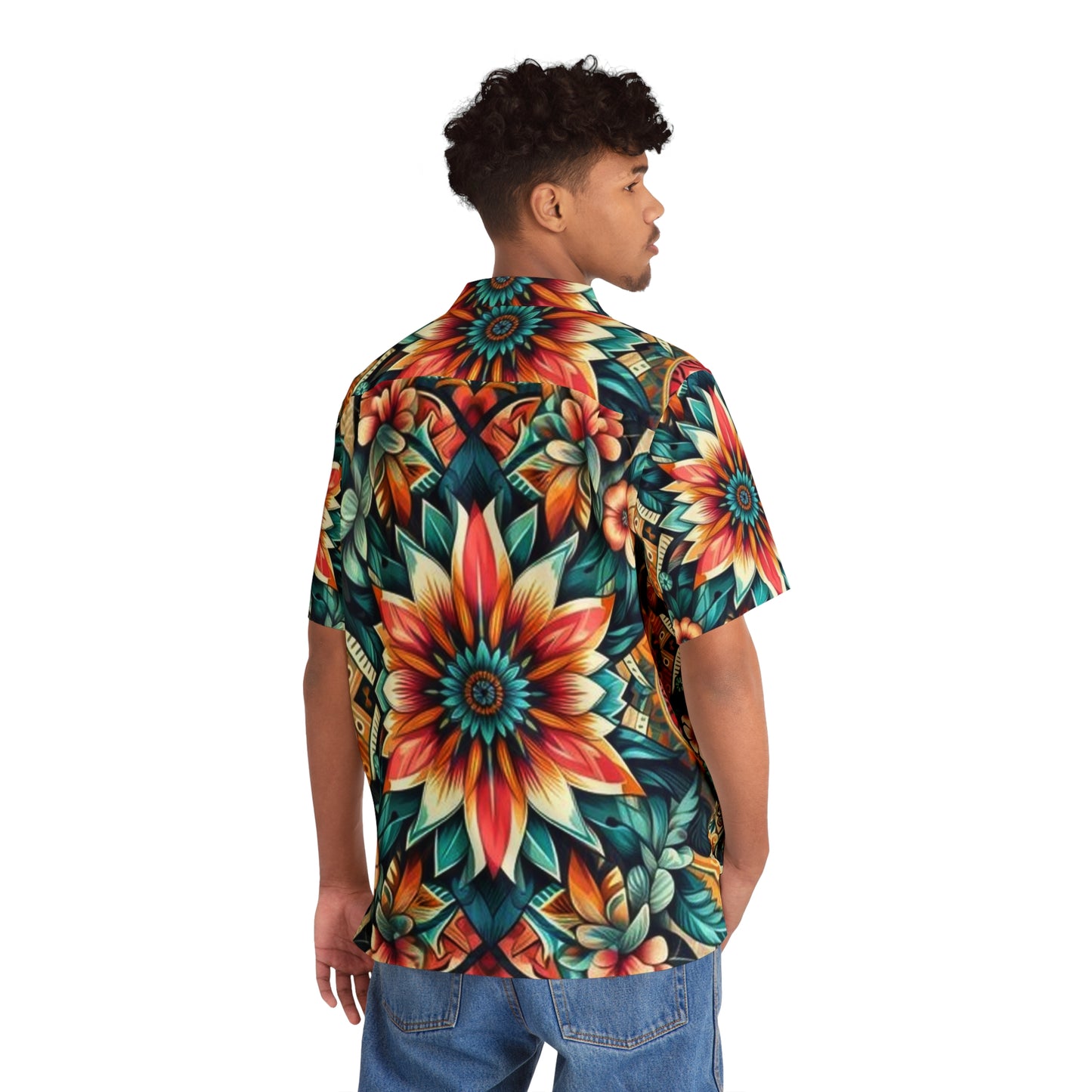 Juicy Clams Men's Hawaiian Shirt (1025)