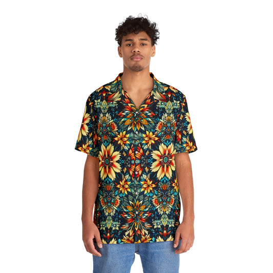 Juicy Clams Men's Hawaiian Shirt (1005)