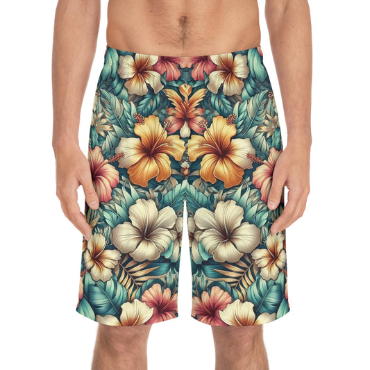 Juicy Clams Men's Board Shorts (1084)