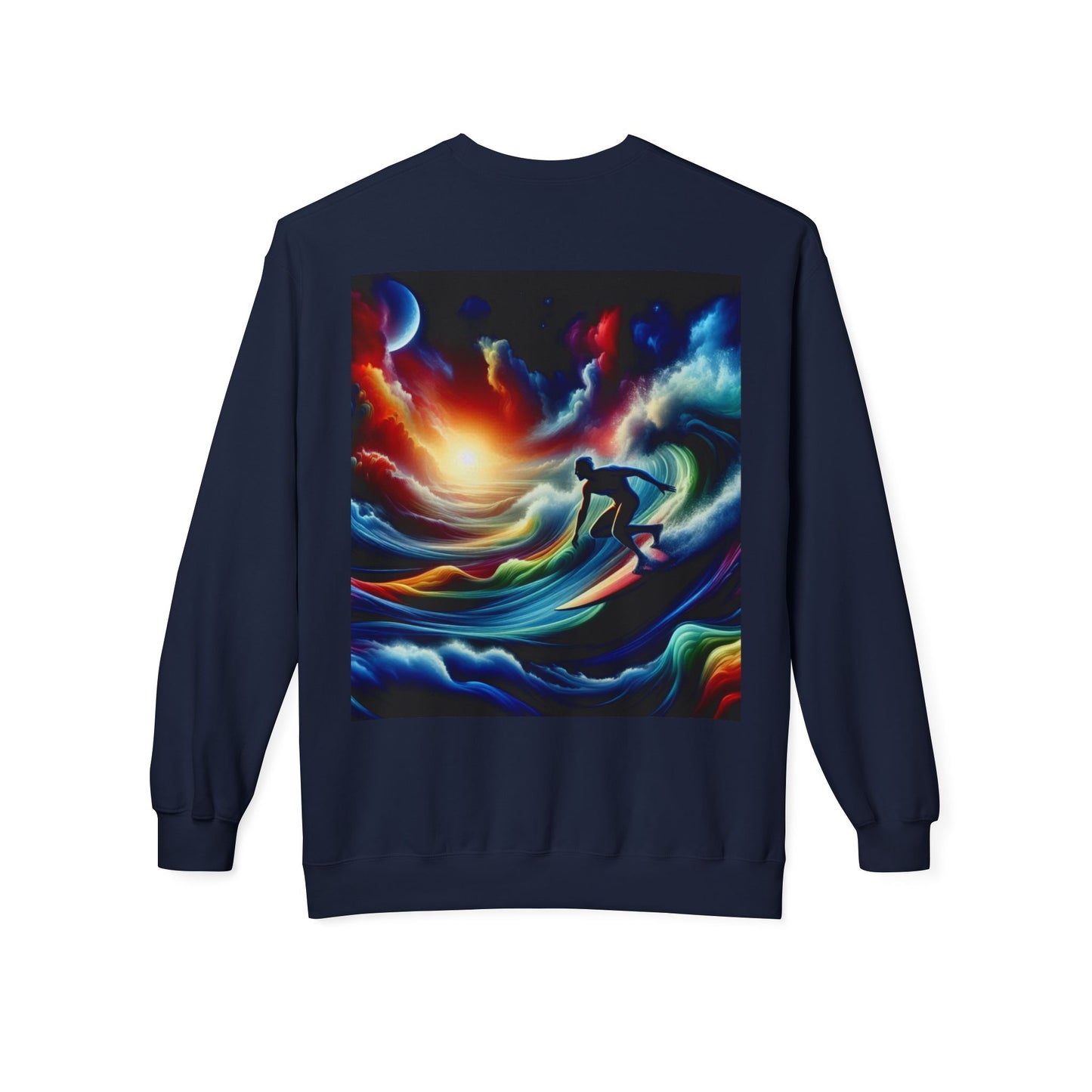 Juicy Clams Unisex Midweight Fleece Crewneck Sweatshirt (D032)