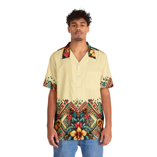 Juicy Clams Men's Hawaiian Shirt (H150)