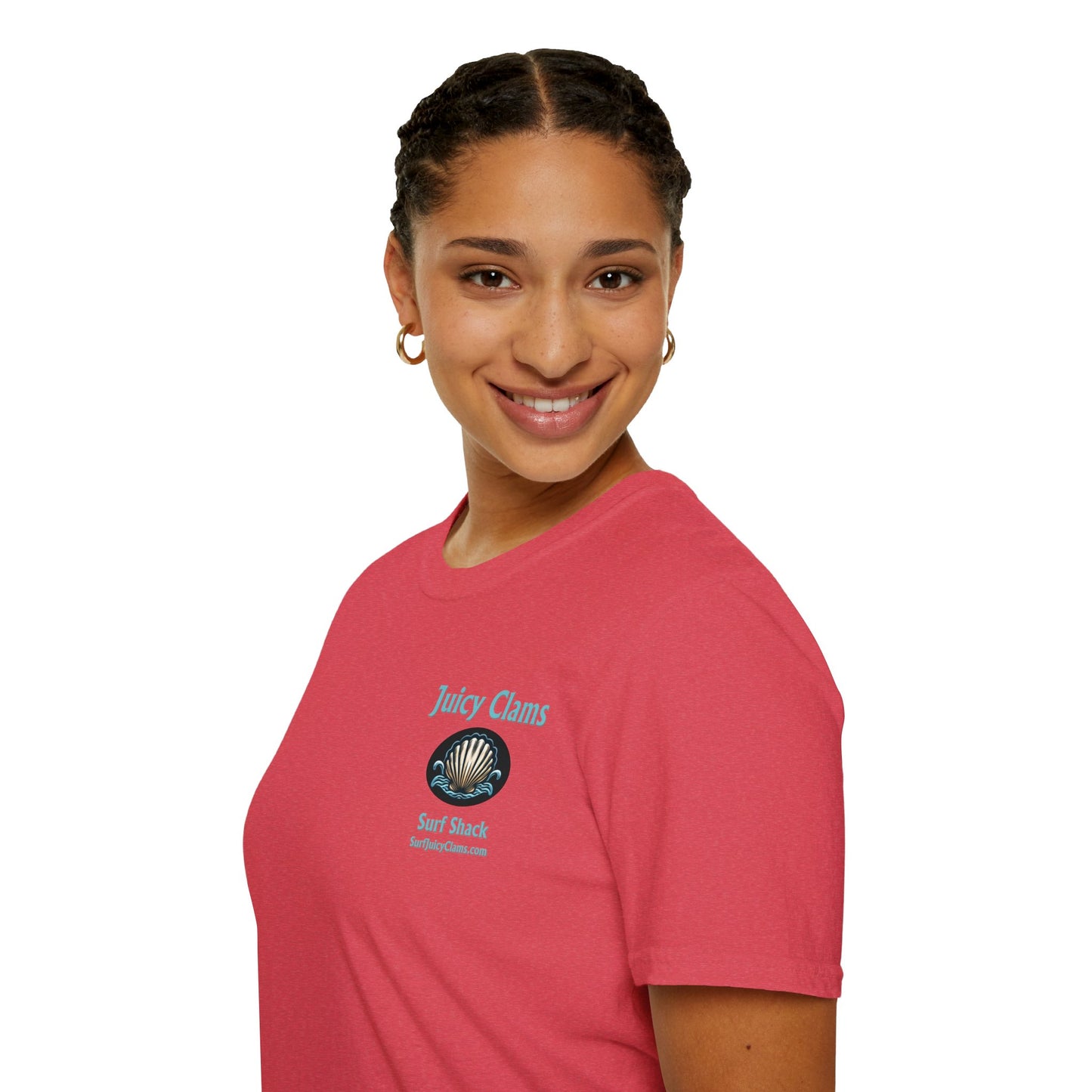Juicy Clams Unisex Logo T-Shirt (L003)