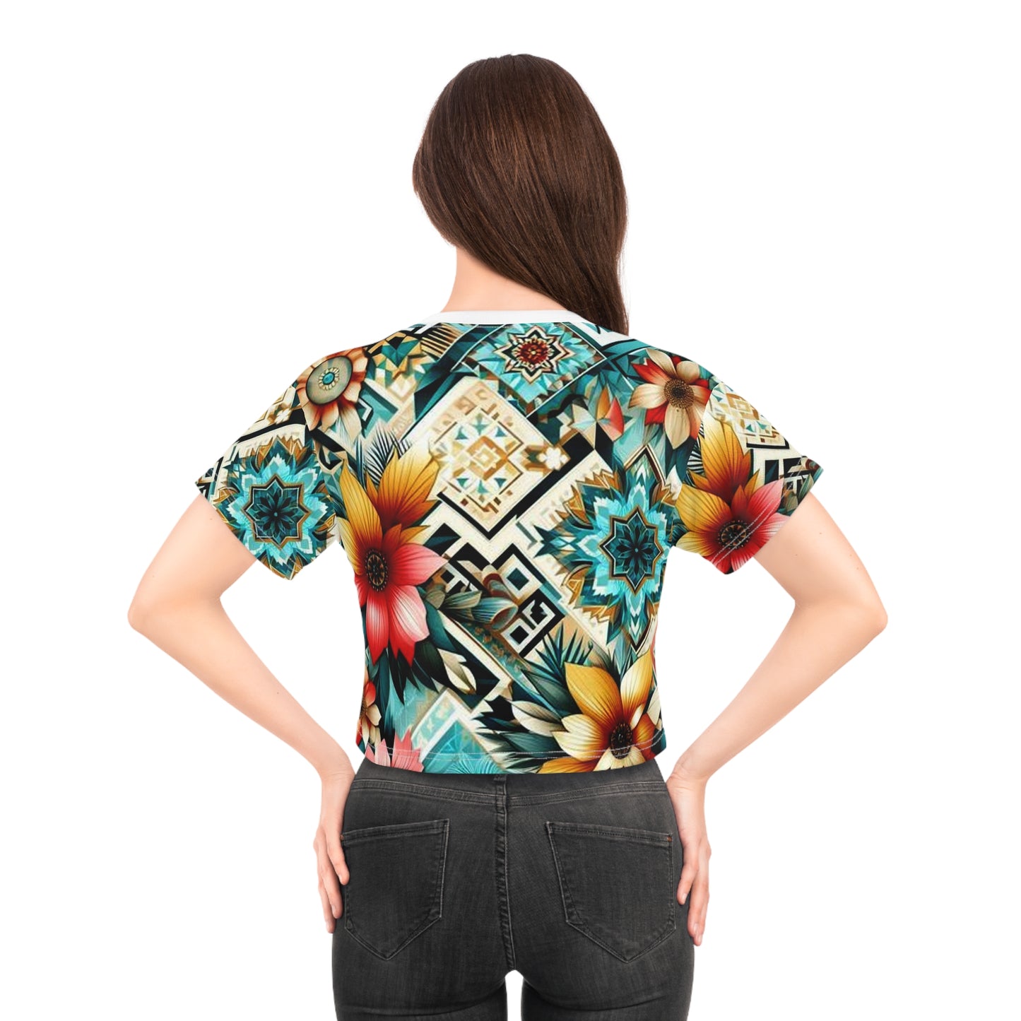 Juicy Clams Crop Top Tee (H056)