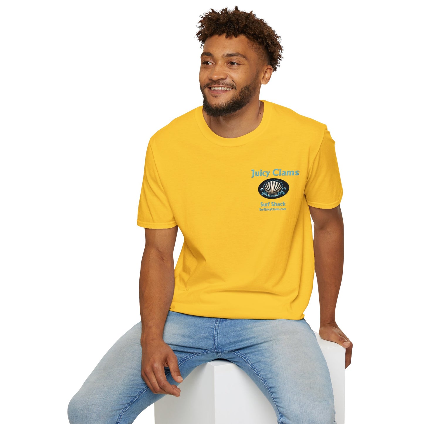 Juicy Clams Unisex Logo T-Shirt (L003)