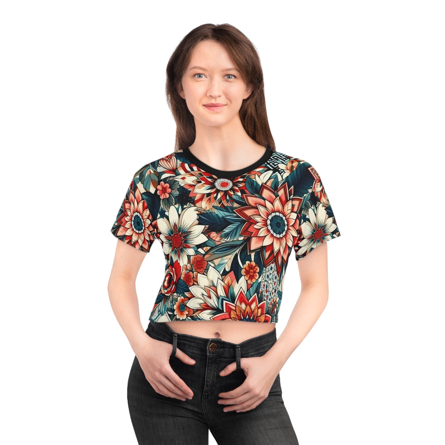 Juicy Clams Crop Top Tee (H046)