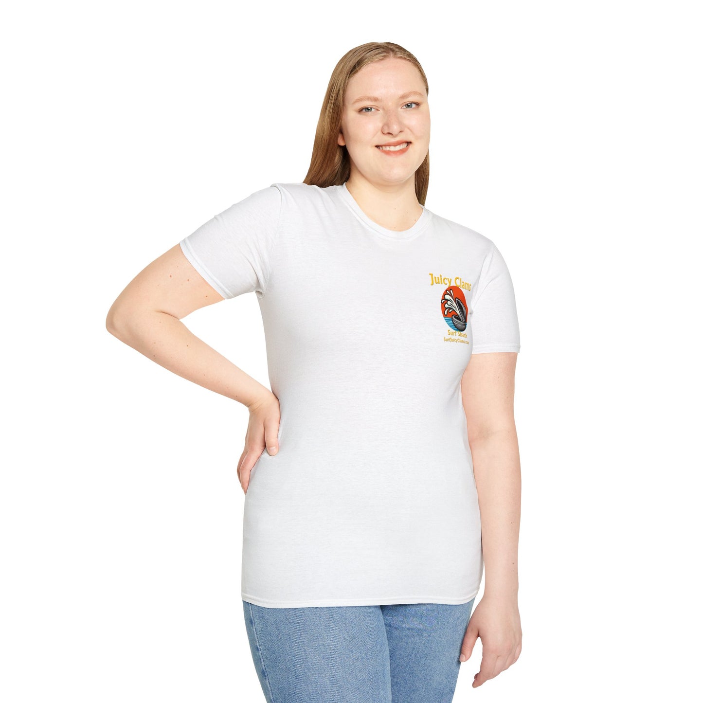 Juicy Clams Unisex Logo T-Shirt (L005)