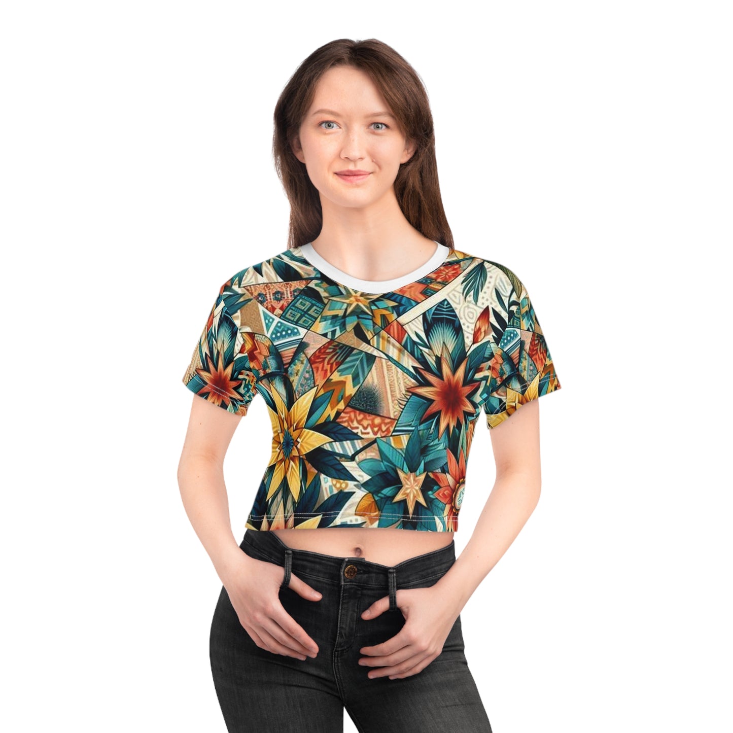 Juicy Clams Crop Top Tee (H055)