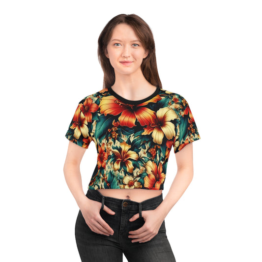 Juicy Clams Crop Top Tee (H089)