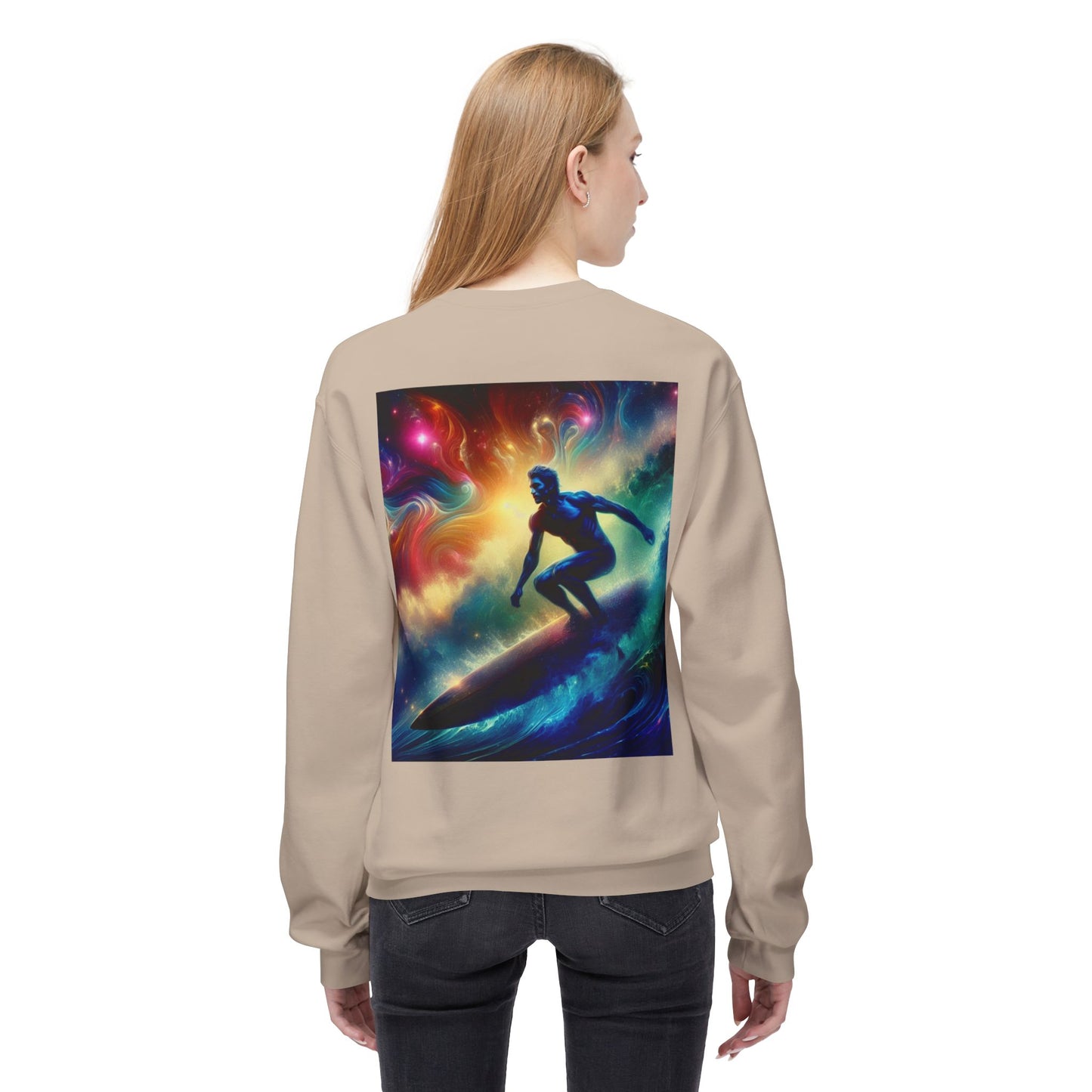 Juicy Clams Unisex Midweight Fleece Crewneck Sweatshirt (D019)