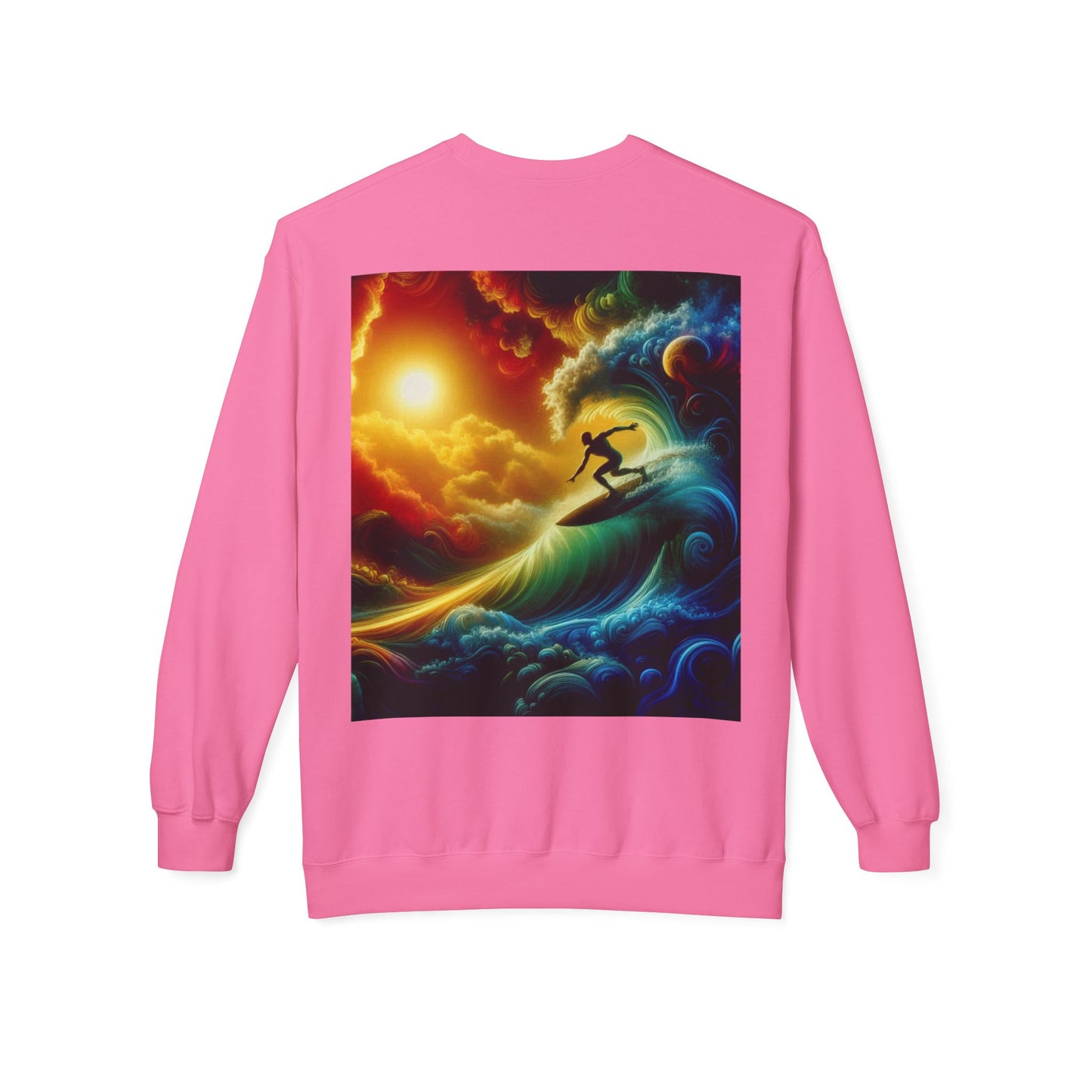 Juicy Clams Unisex Midweight Fleece Crewneck Sweatshirt (D013)