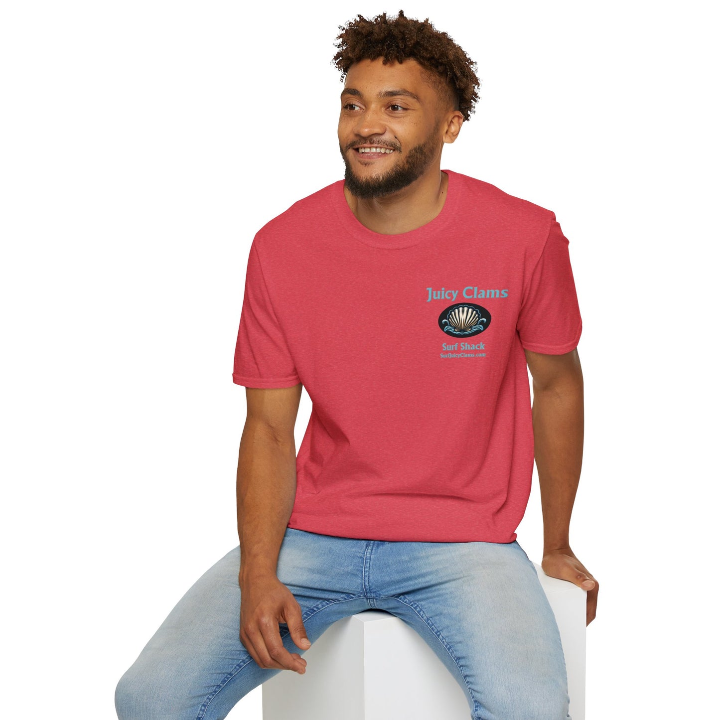 Juicy Clams Unisex Logo T-Shirt (L003)