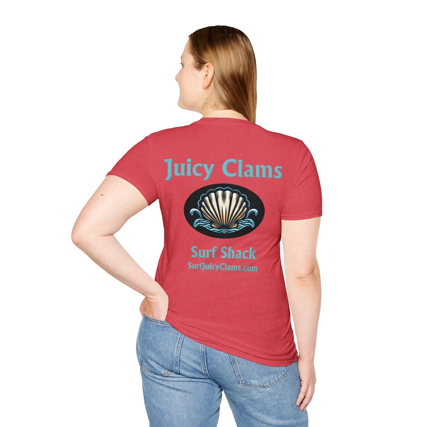 Juicy Clams Unisex Logo T-Shirt (L003)