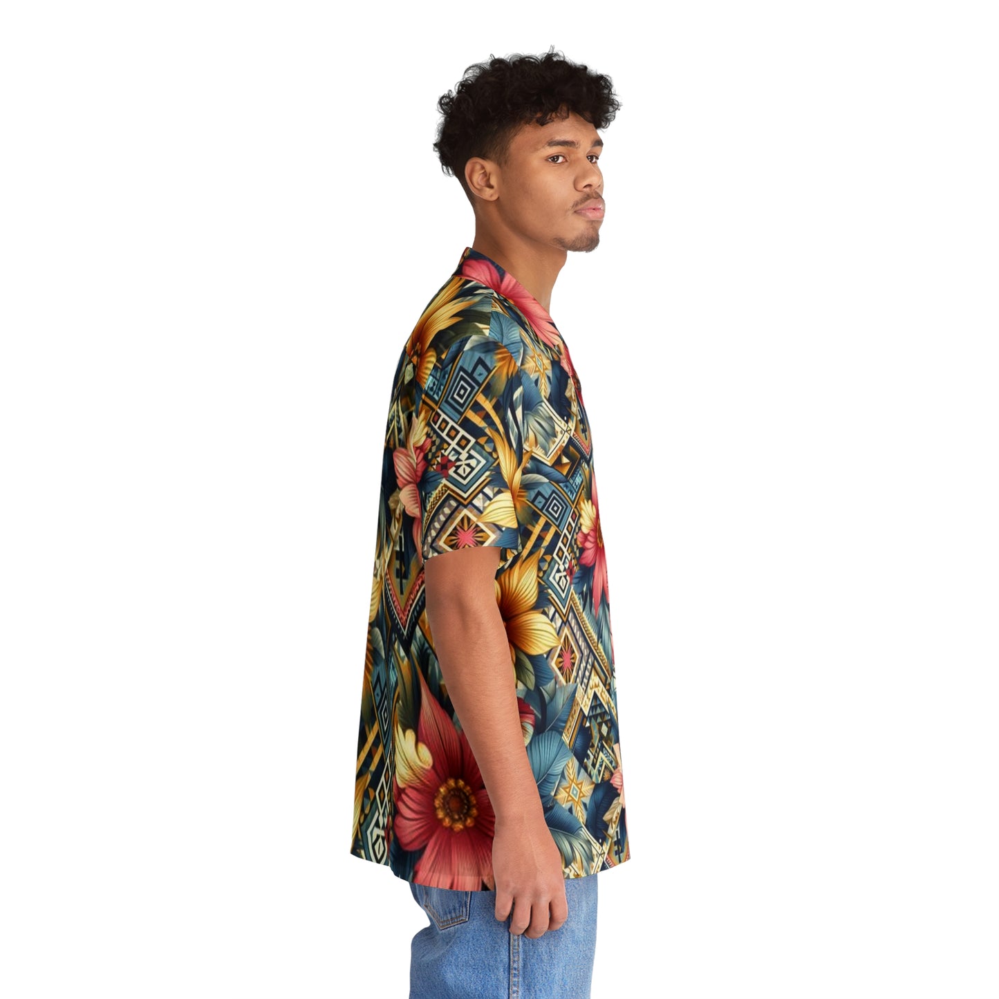 Juicy Clams Men's Hawaiian Shirt (1075)