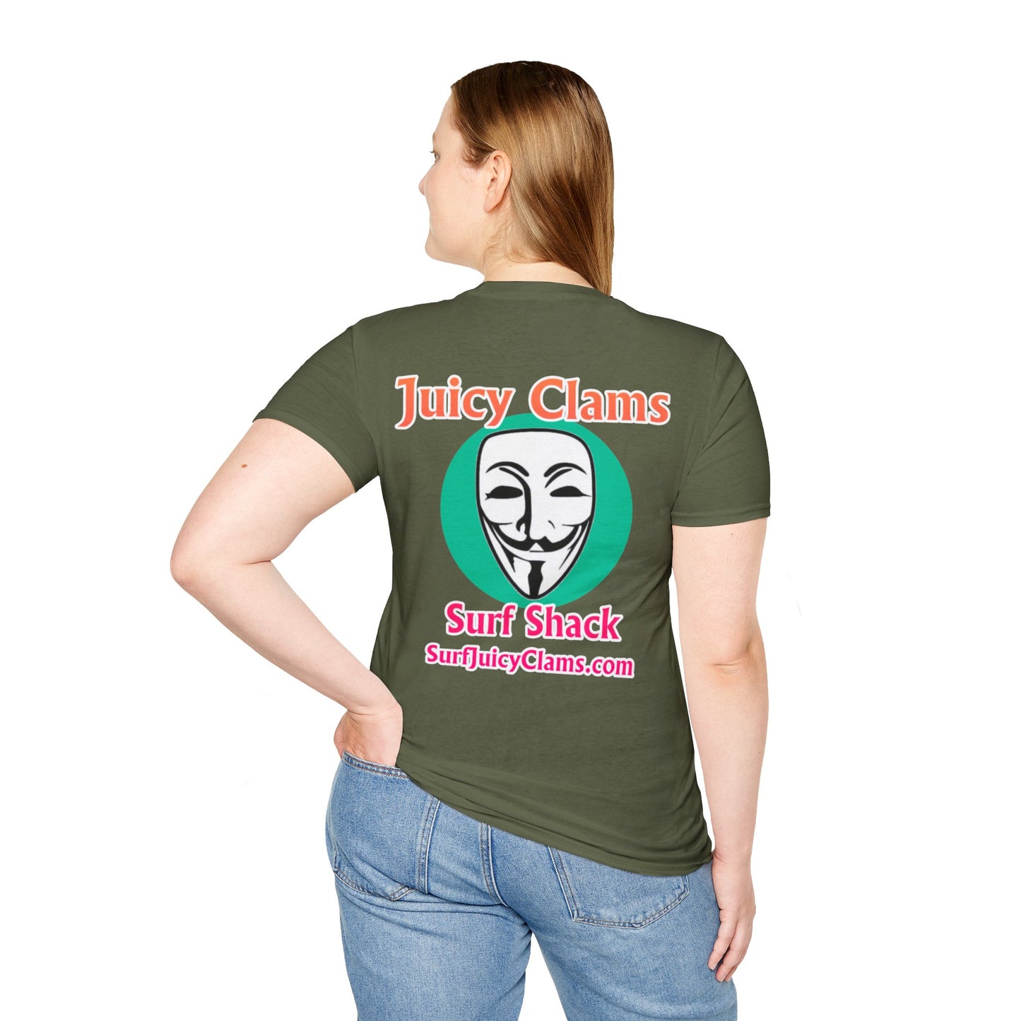 Juicy Clams Unisex Logo T-Shirt (L030)