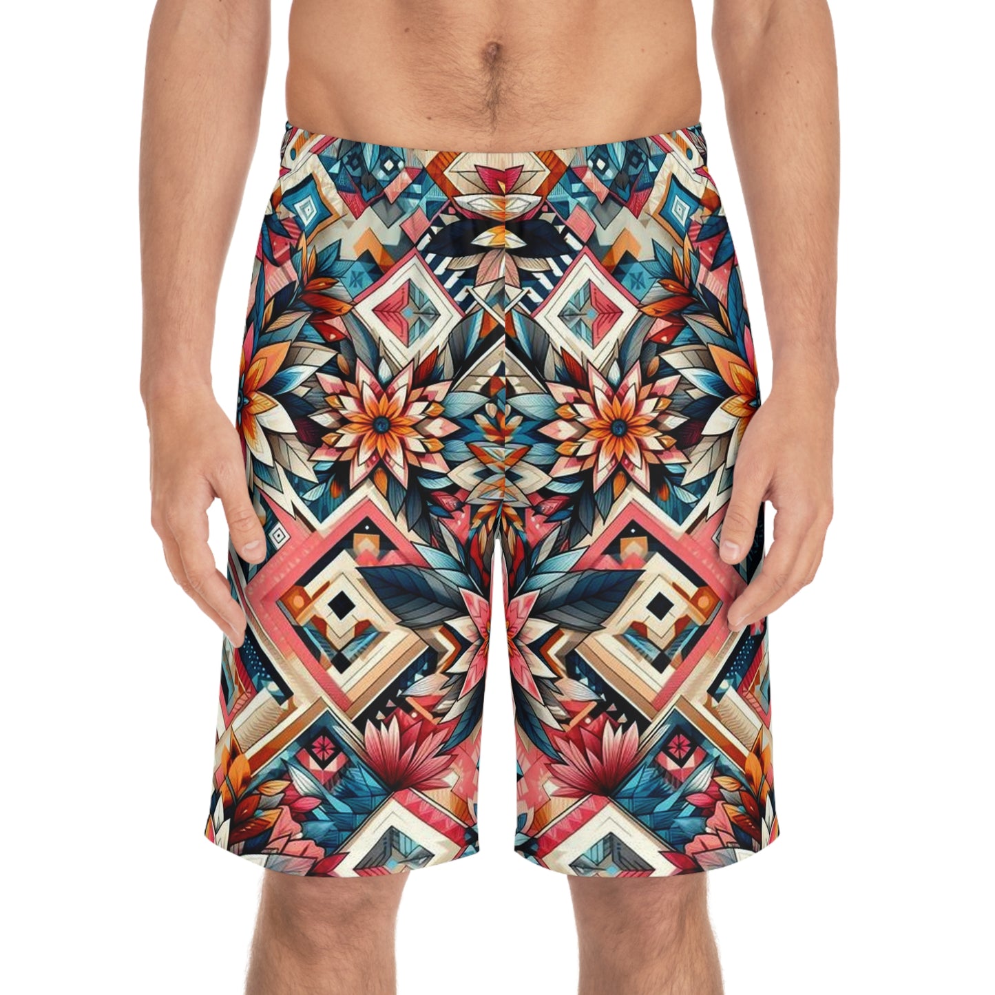 Juicy Clams Men's Board Shorts (H060)