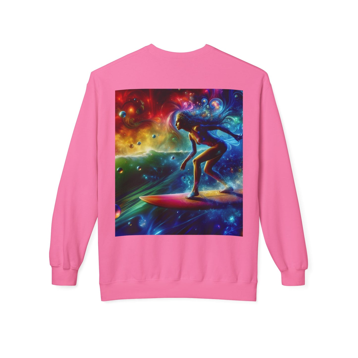 Juicy Clams Unisex Midweight Fleece Crewneck Sweatshirt (D007)