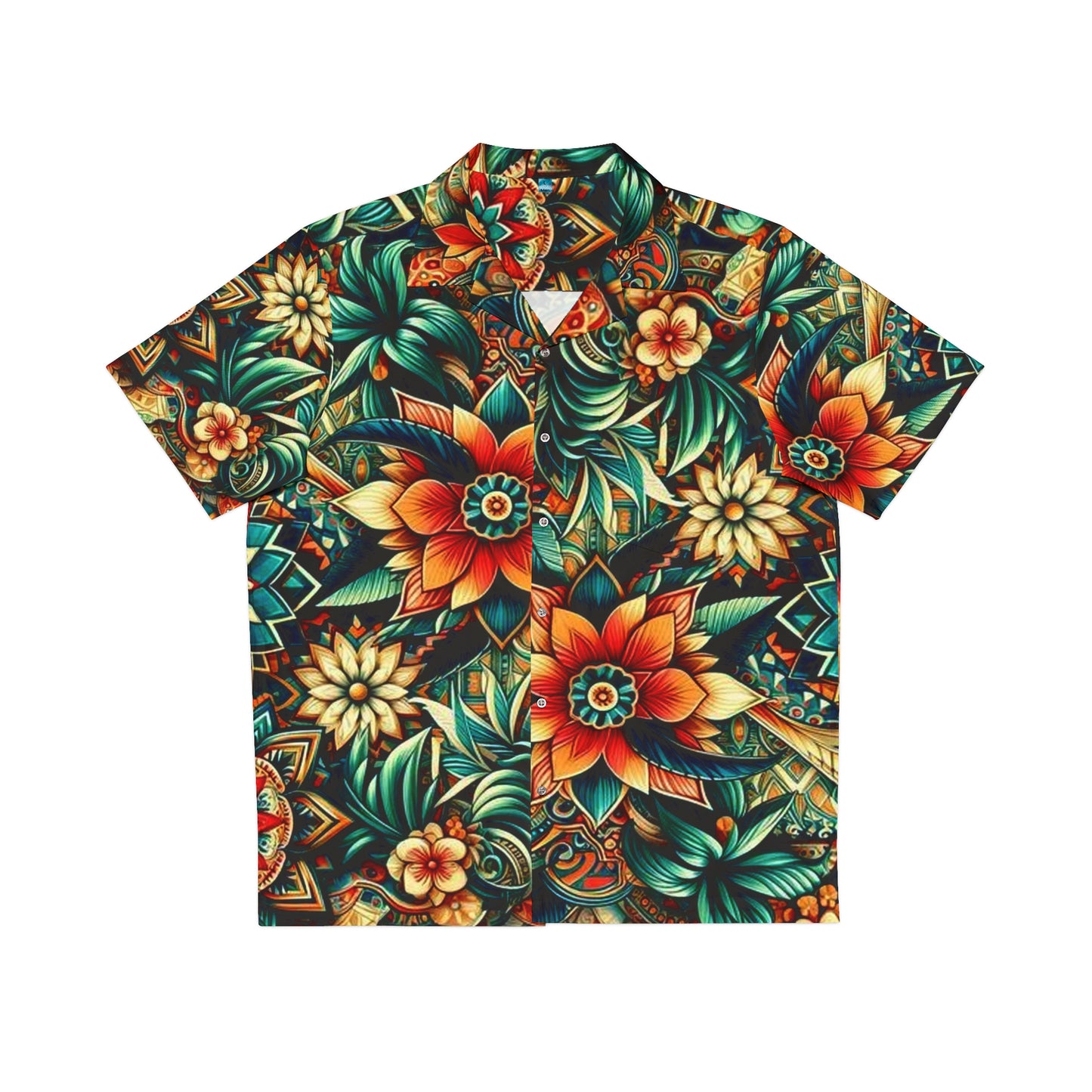 Juicy Clams Men's Hawaiian Shirt (1017)