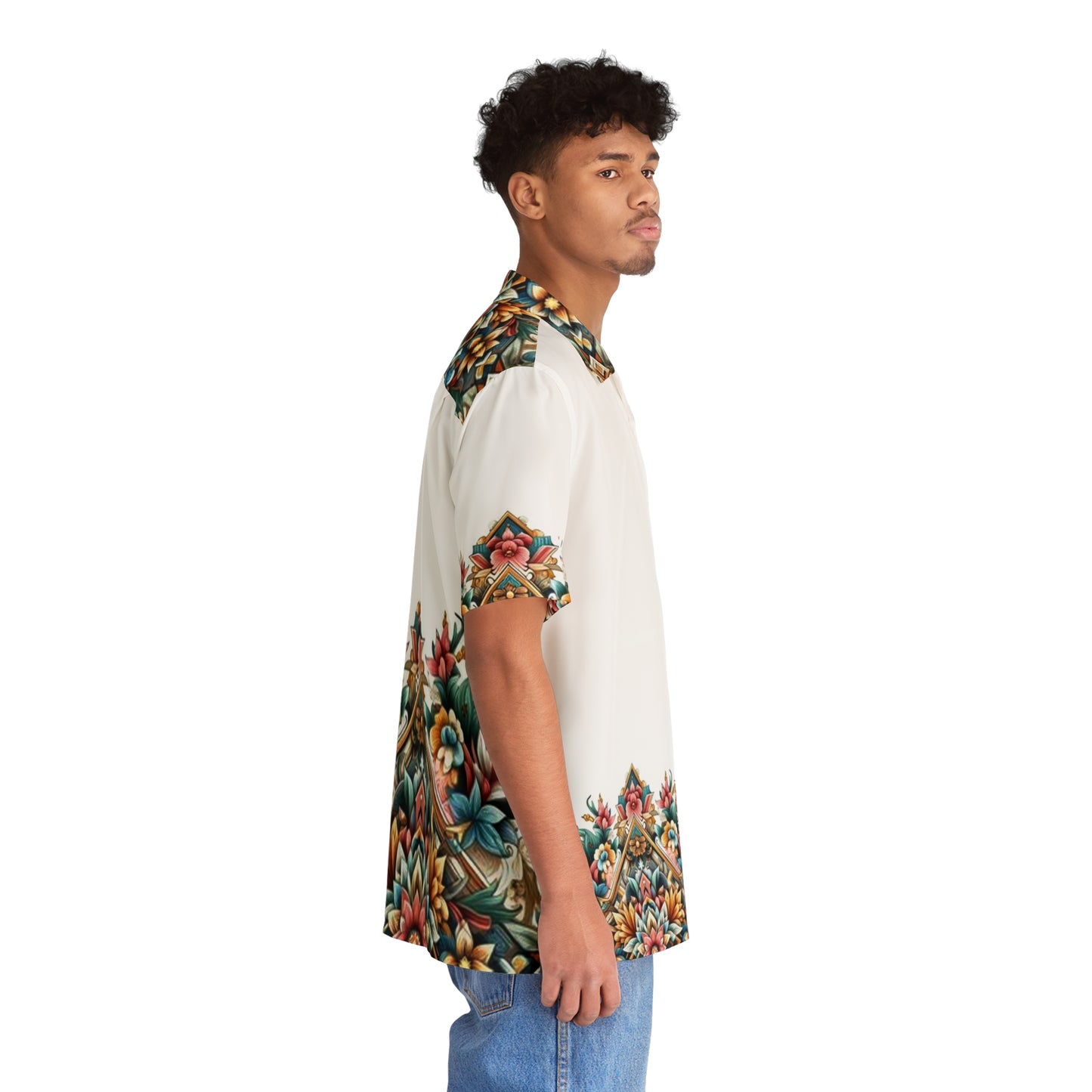 Juicy Clams Men's Hawaiian Shirt (1145)