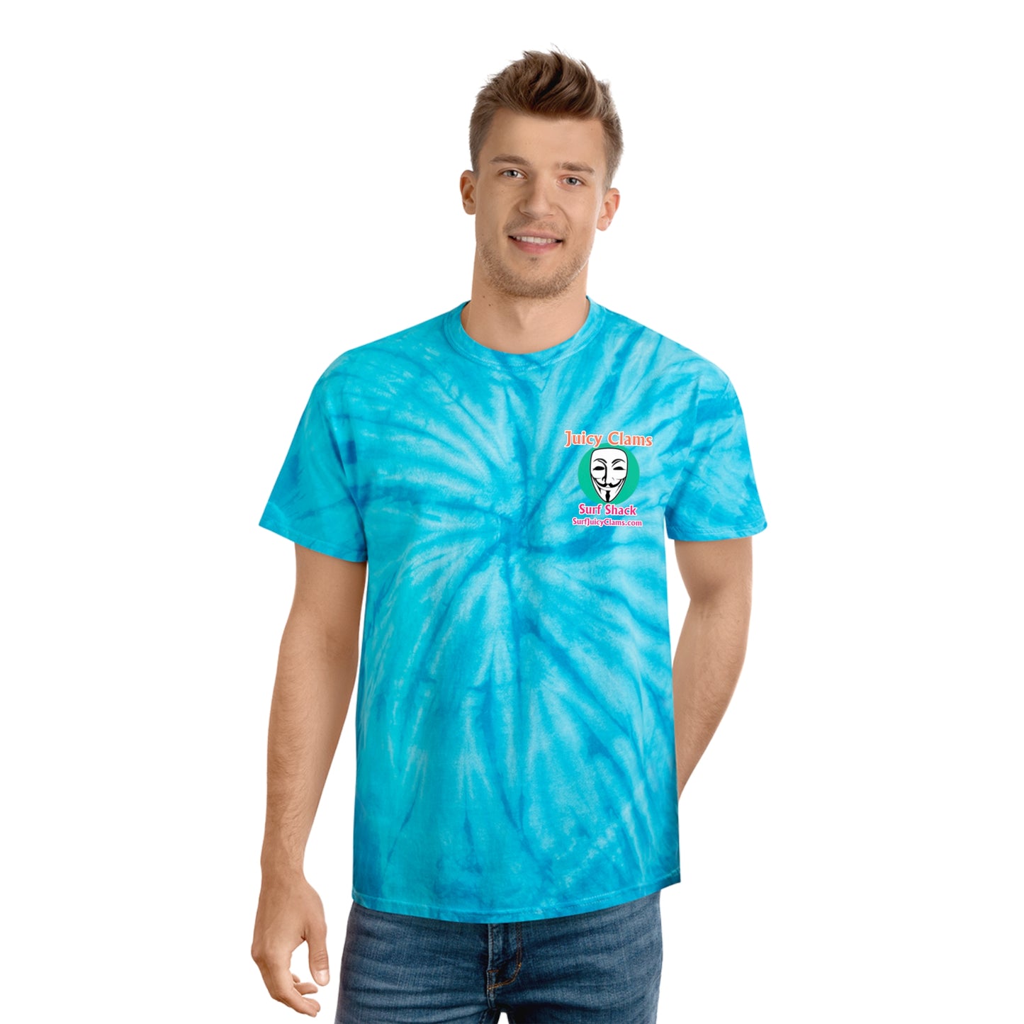 Juicy Clams Tie-Dye Cyclone Tee (L030)