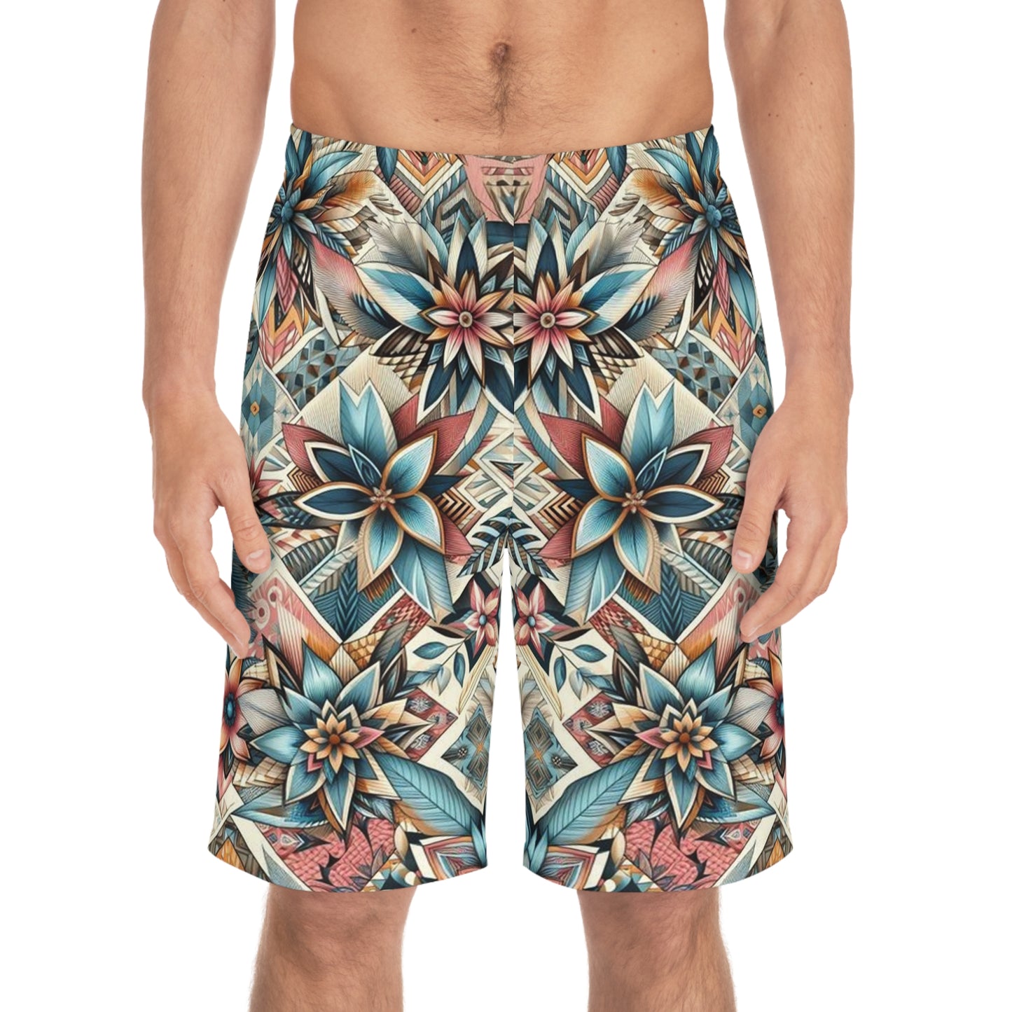 Juicy Clams Men's Board Shorts (1123)