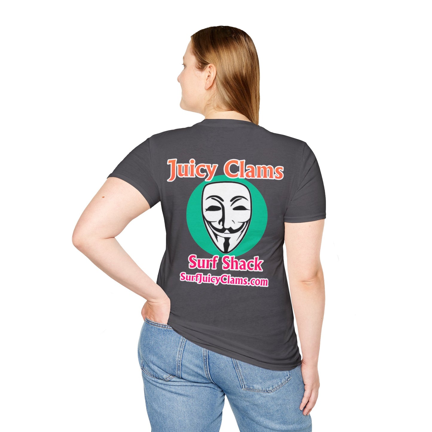 Juicy Clams Unisex Logo T-Shirt (L030)